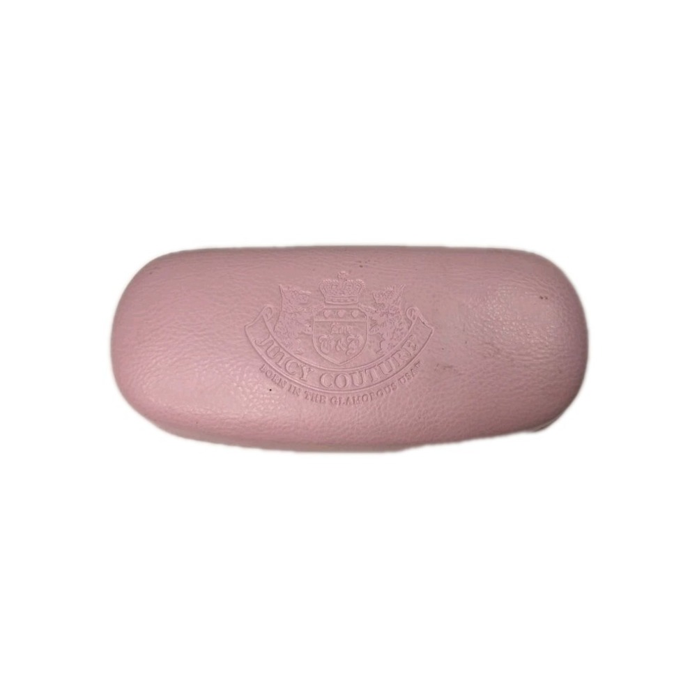 Juicy Couture Authentic Pink Sunglass Empty Eyeglasses Hard Case